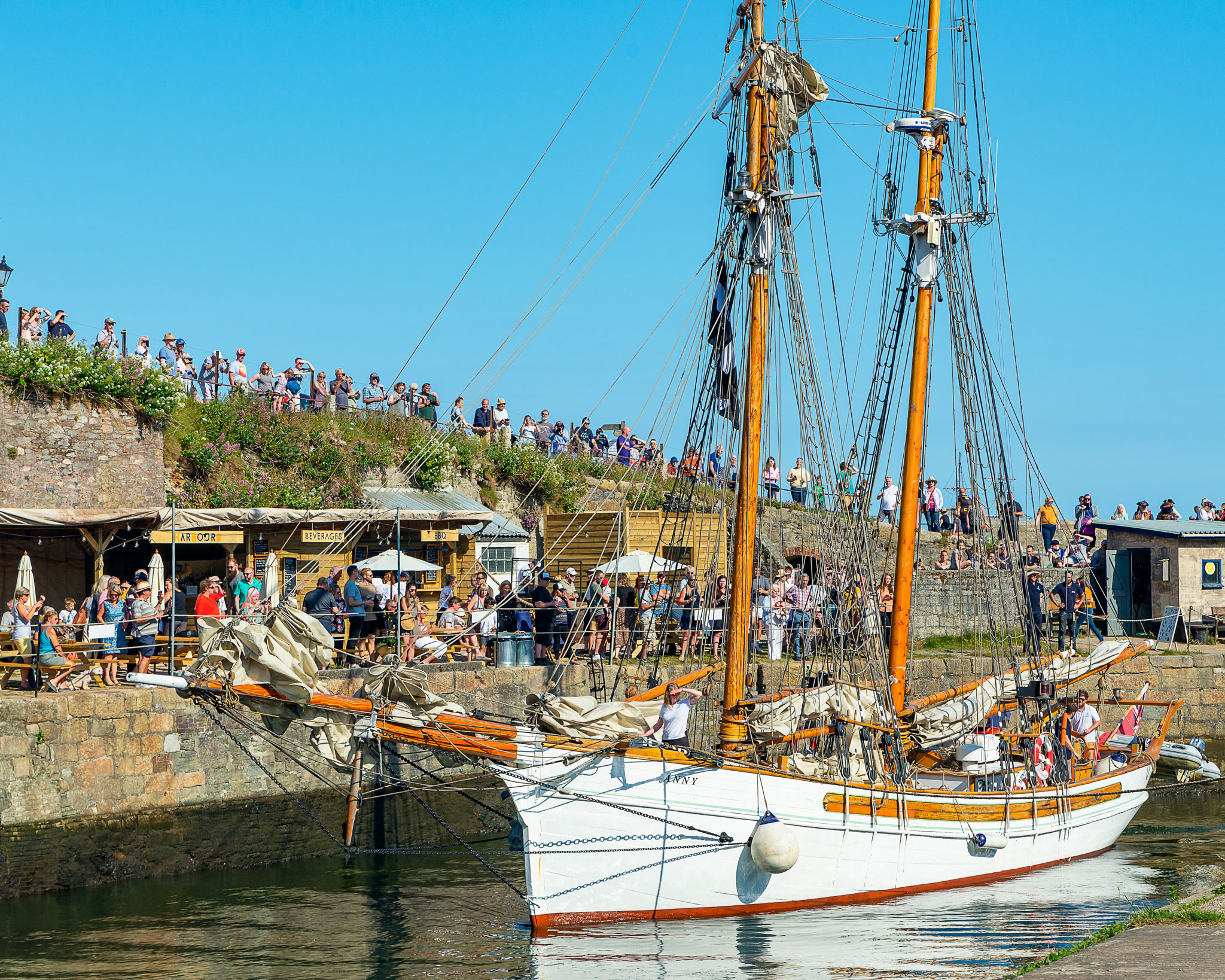 Charlestown Harbour, Cornwall National Historic Ships